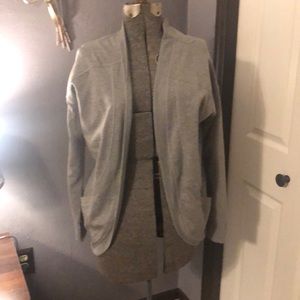 Jockey cotton with fleece lining cardigan.